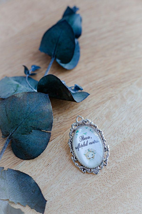 Brosa personalizata "Mini"