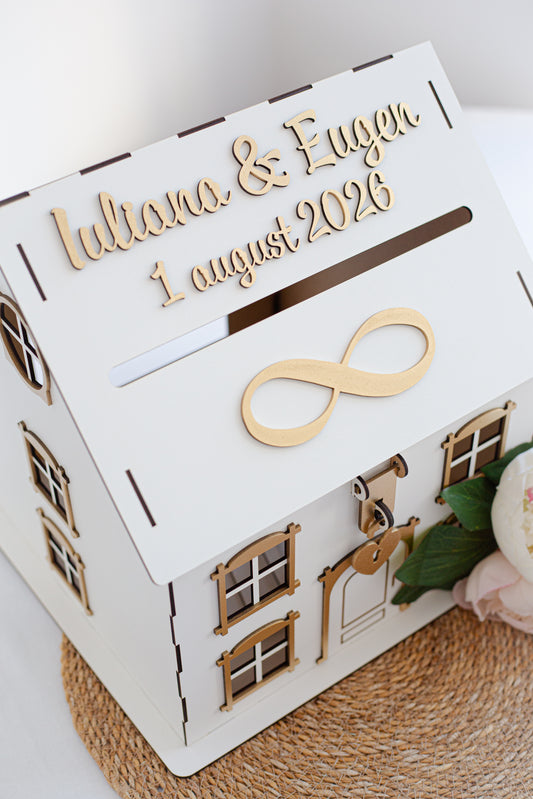 Casuta de dar personalizata "Infinity"