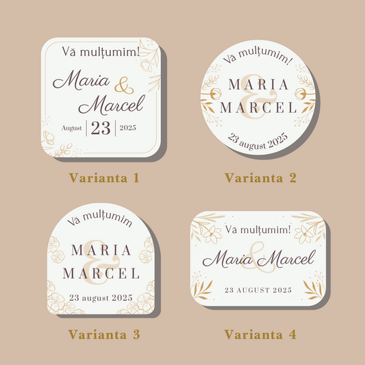 Etichete pentru marturii 3 - minim 50 buc.