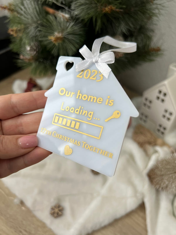 Glob personalizat în formă de casuta „Our Home”