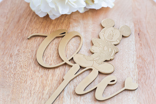 Cake topper "One"