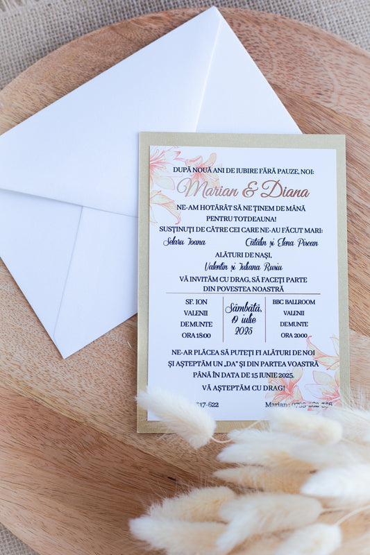 Invitatii pentru nunta