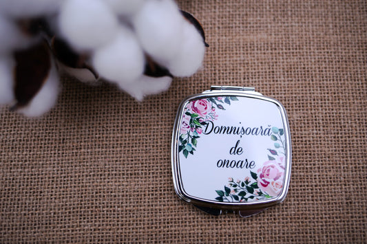 Oglinda personalizata "Patrata"