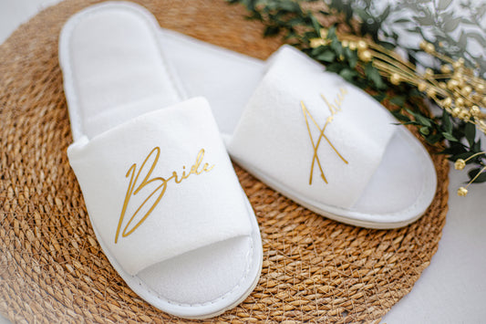 Papuci personalizati "Bride 2"