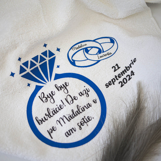 Prosop personalizat "Bye bye burlacie"