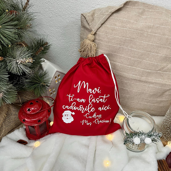 Săculeț Personalizat cu Nume – 28x25 cm