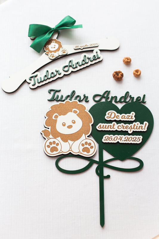 Set umeras si cake topper "Animals"