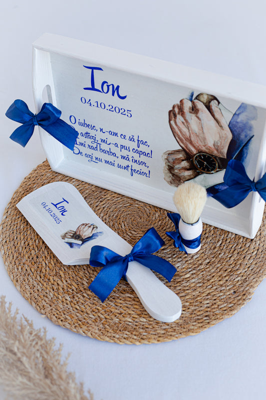 Tavita de gatit personalizata mire "Blue 2"