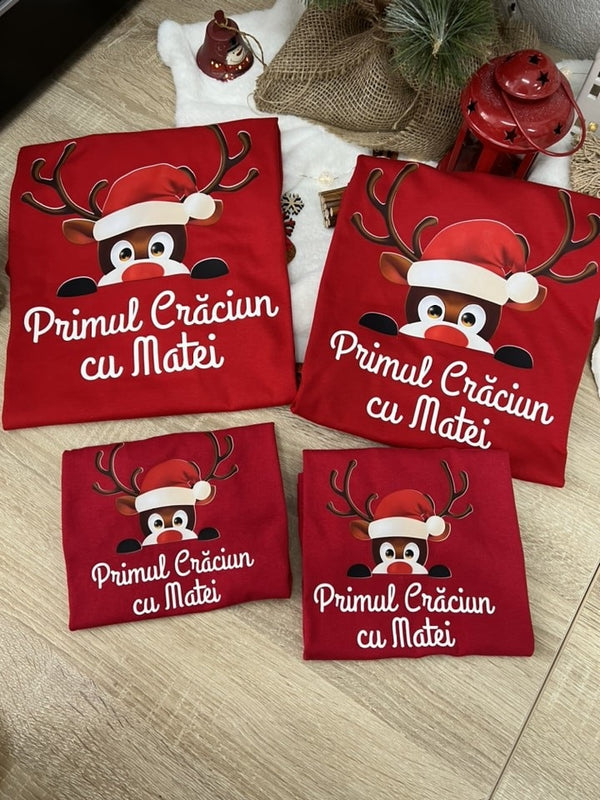 Set Tricouri și Body "Crăciunul in 4"